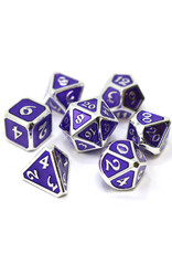 Die Hard Dice Die Hard Dice Polyhedral Dice (7) Mythica Platinum Amethyst