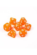 Die Hard Dice 7pc RPG Set - Essentials - Orange w/White