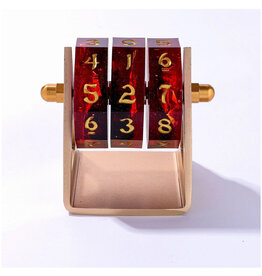 Hymgho Premium Dice Eldritch Dial Gaming Counter - Red