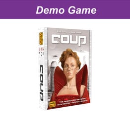 Indie Boards and Cards (DEMO) Coup. Free to play in store!