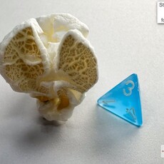 Chessex Mini Chessex RPG Dice (7) Frosted Caribbean Blue