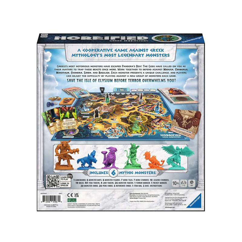 Ravensburger Horrified: Greek Monsters