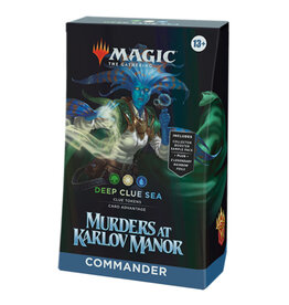 Wizards of the Coast MTG Commander Deck: Murders at Karlov Manor Deep Clue Sea