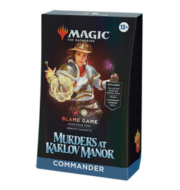 Wizards of the Coast MTG Commander Deck: Murders at Karlov Manor Blame Game