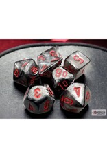 Chessex Mini RPG Dice (7) Black with Red