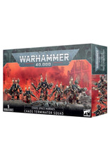 Games Workshop Warhammer 40k Chaos Space Marine Chaos Terminator Squad