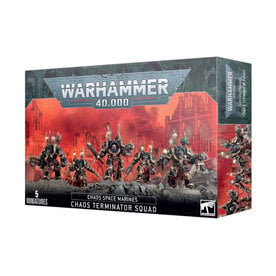 Games Workshop Warhammer 40k Chaos Space Marine Chaos Terminator Squad