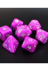 Die Hard Dice Die Hard Dice Polyhedral Dice Set (7) Elessia Deceit with Silver