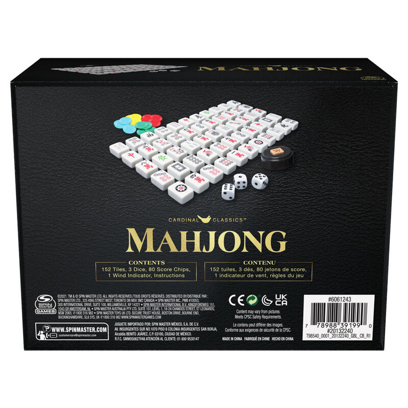 Spin Master Mahjong Cardinal Classics