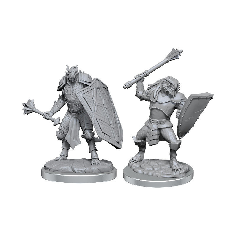 Wizkids D&D Unpainted Minis: Dragonborn Cleric