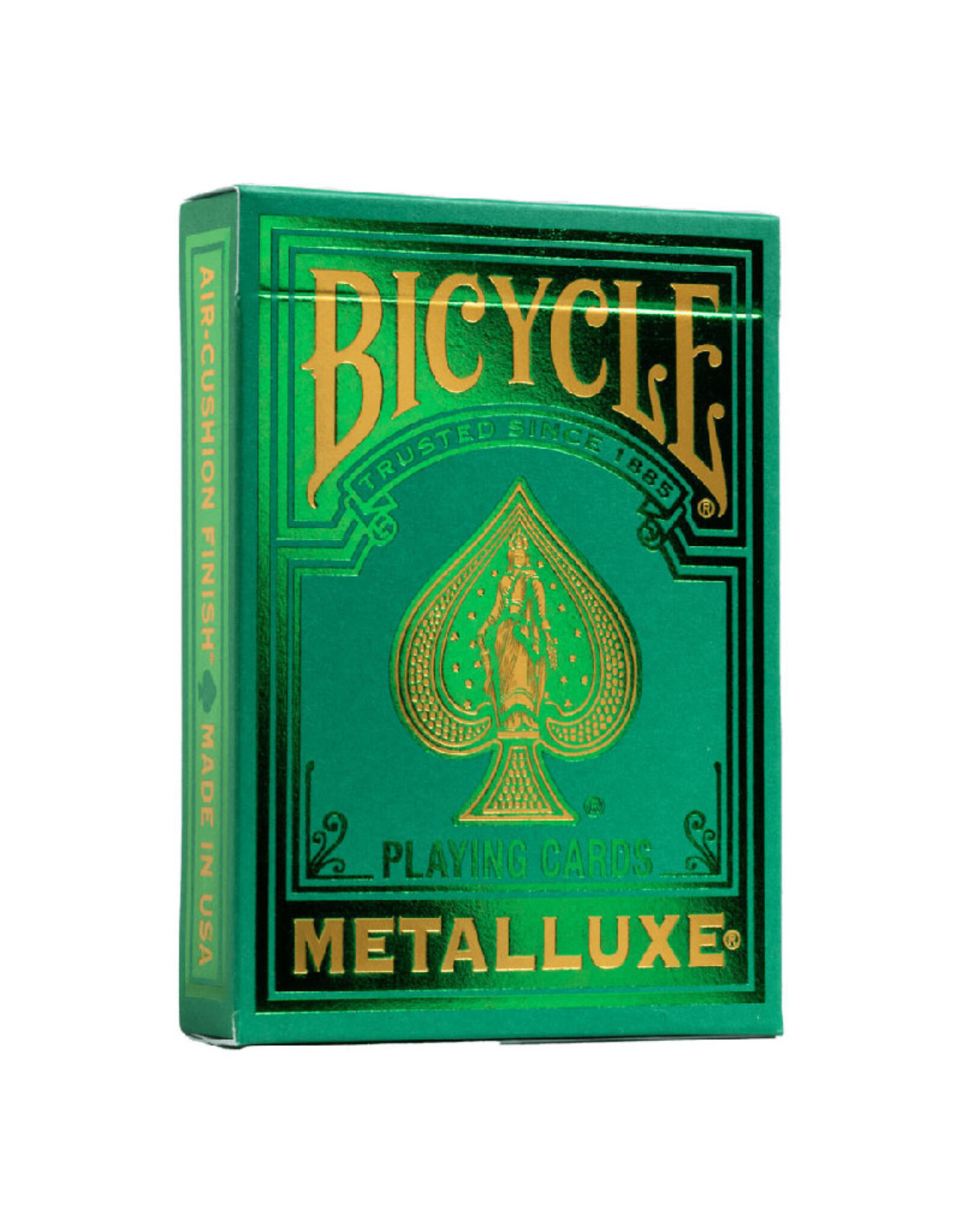 United States Playing Card Co Playing Cards: Bicycle Metalluxe Green