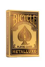 United States Playing Card Co Playing Cards: Bicycle: Metalluxe Gold