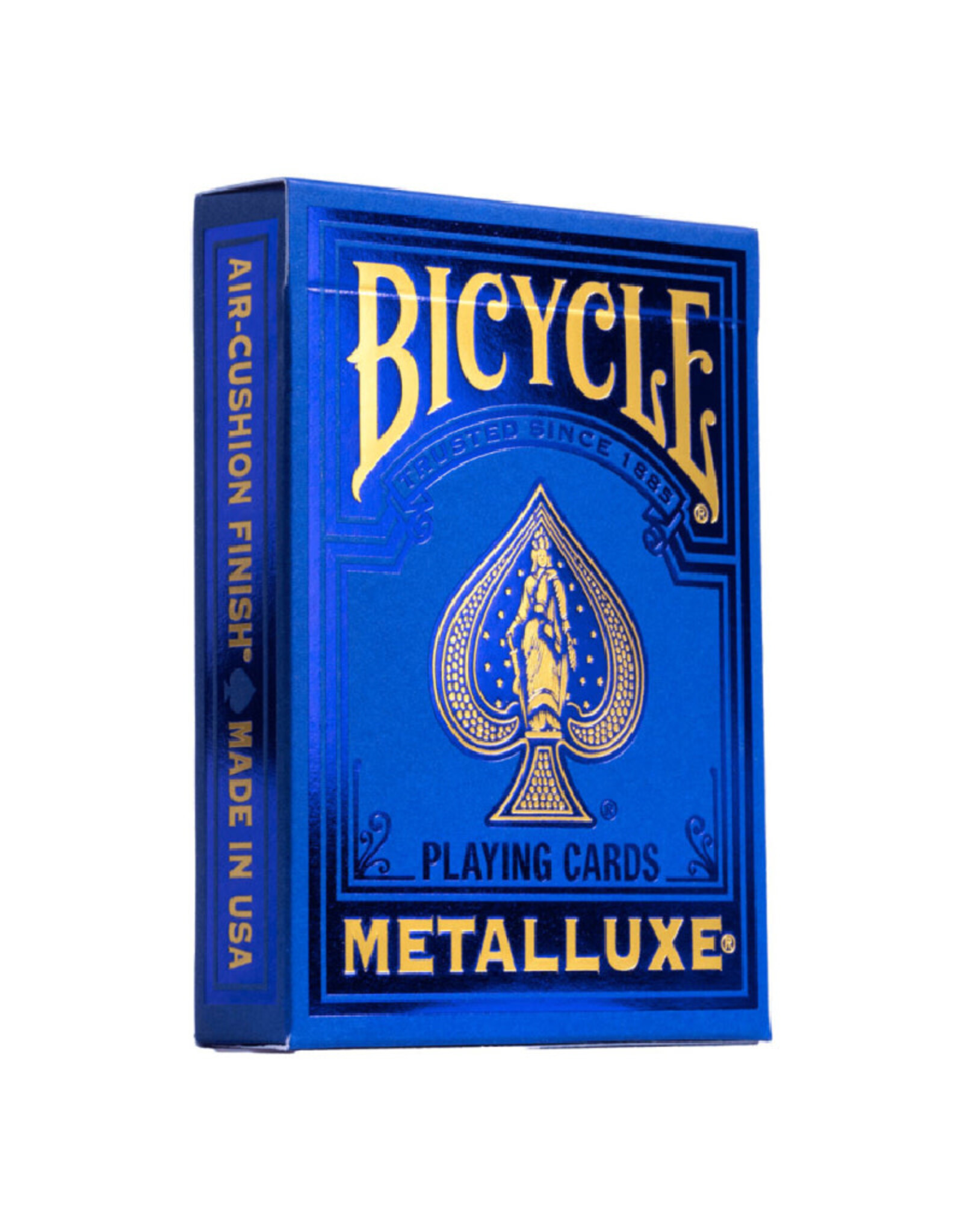 United States Playing Card Co Playing Cards: Bicycle: Metalluxe Blue