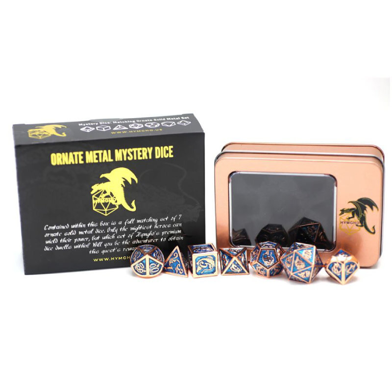 Hymgho Premium Dice Hymgho Metal Mystery Dice (7)