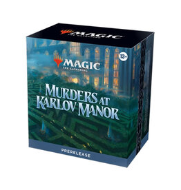 Wizards of the Coast MTG Murders at Karlov Manor AT HOME Prerelease Kit w/ 2 Prize Boosters