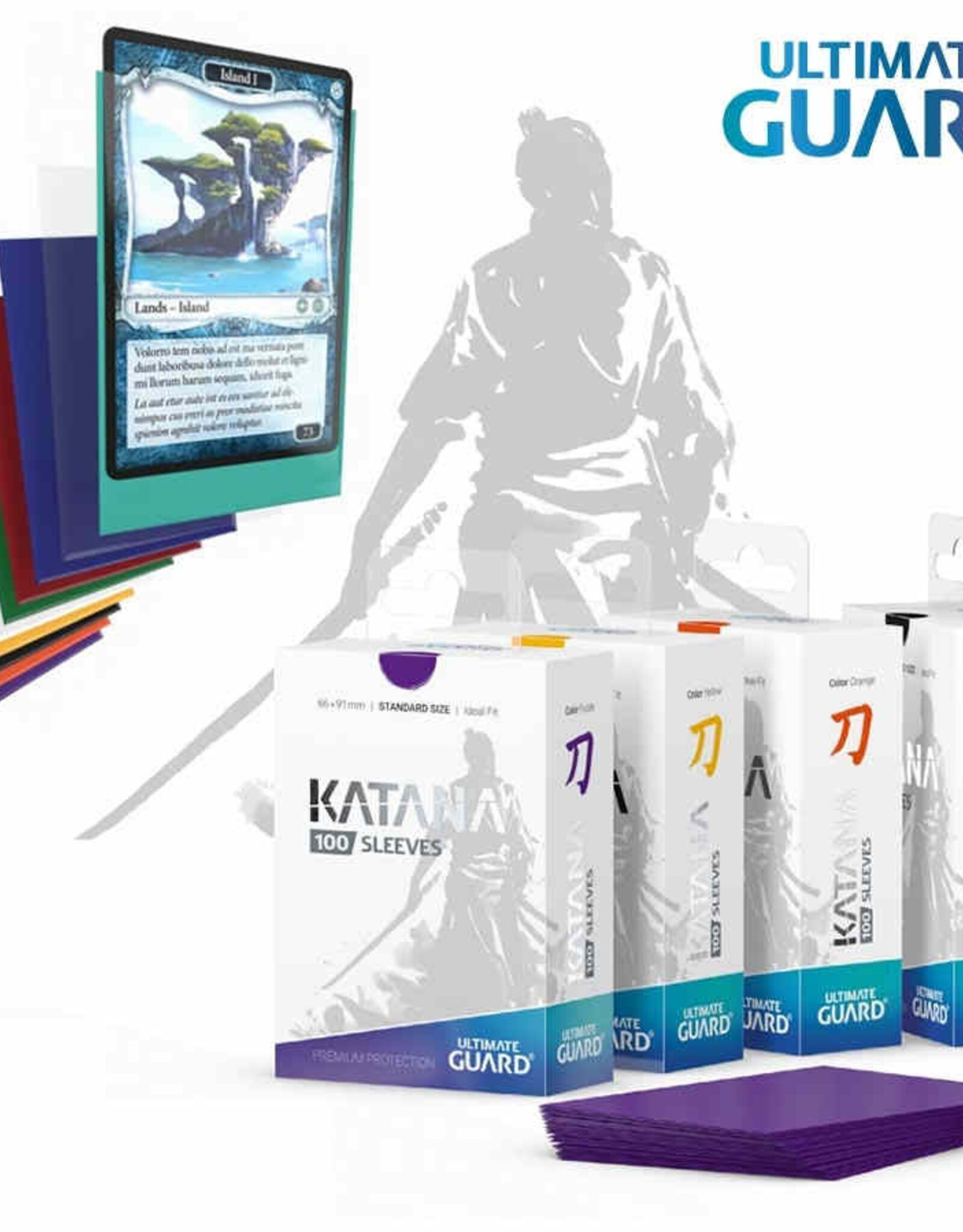 Ultimate Guard Sleeves Katana (100) Clear
