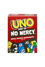 Mattel Games UNO Show 'em No Mercy Card Game in Storage & Travel Tin for  Kids, Adults & Family Night with Extra Cards, Special Rules & Tougher