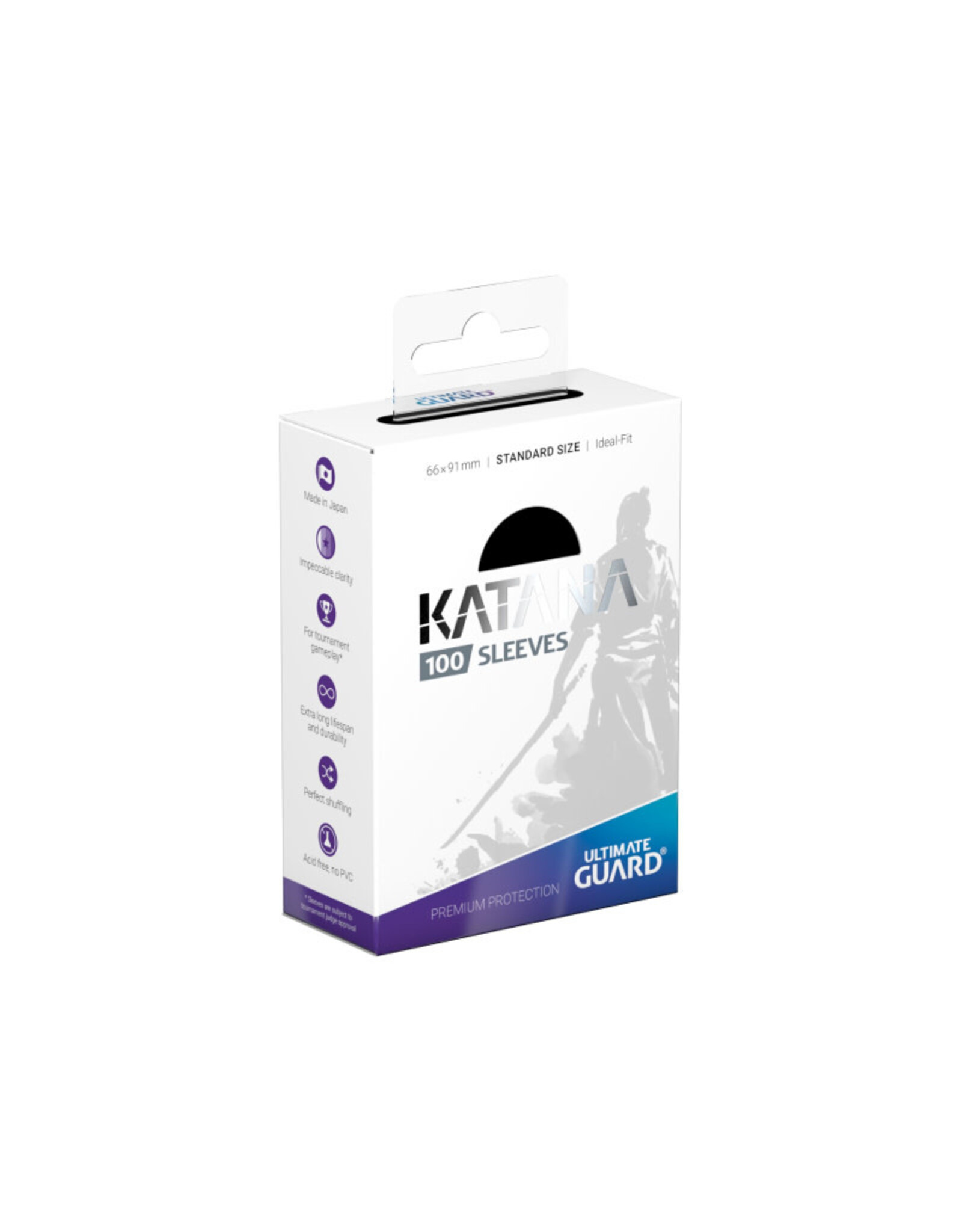 Ultimate Guard Sleeves Katana (100) Black