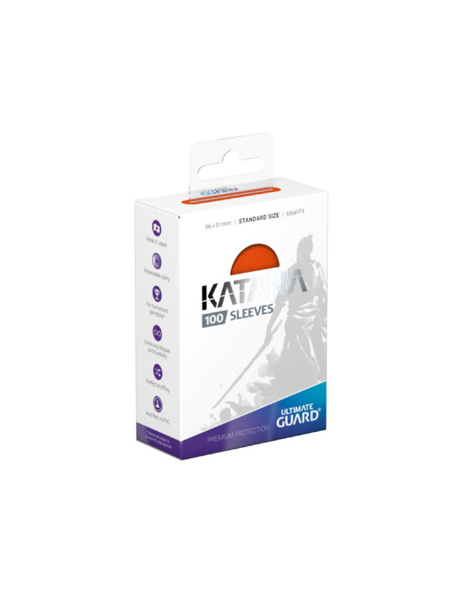 Ultimate Guard Sleeves Katana (100) Orange
