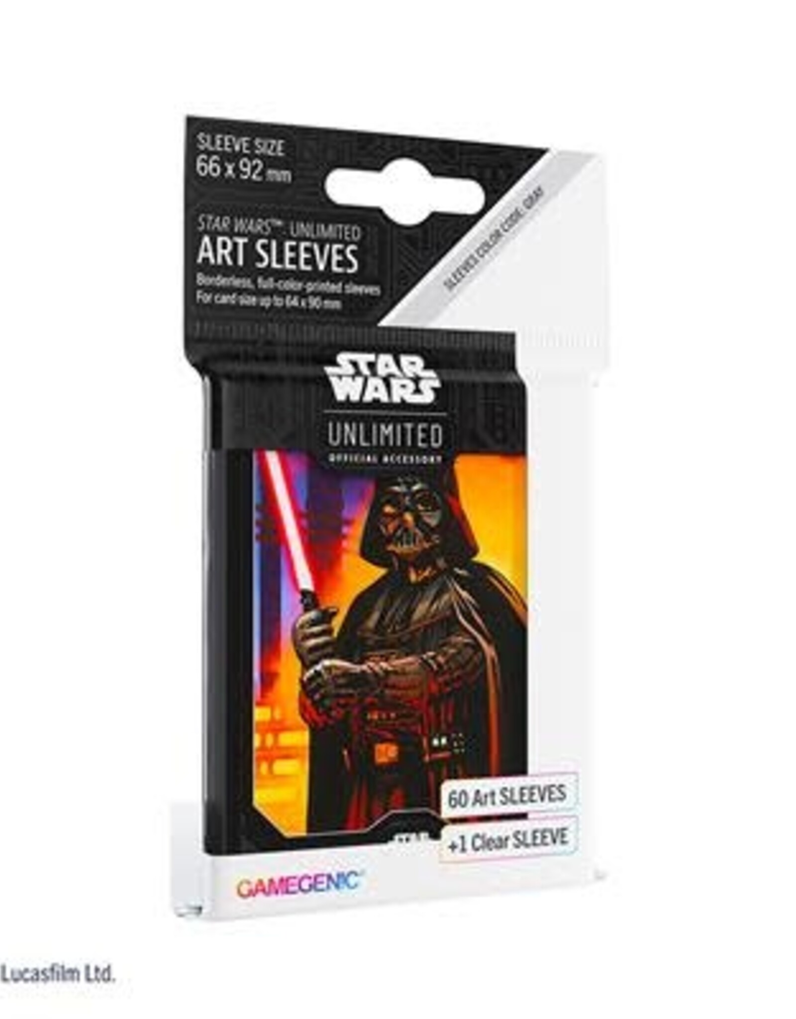 Fantasy Flight Games Sleeves: Star Wars Unlimited Darth Vader