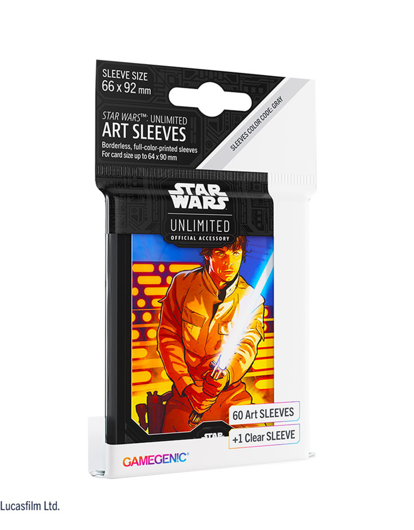 Fantasy Flight Games Sleeves: Star Wars Unlimited Luke Skywalker