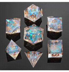 Hymgho Premium Dice Hymgho Polyhedral Dice (7) Captured Magic Opal