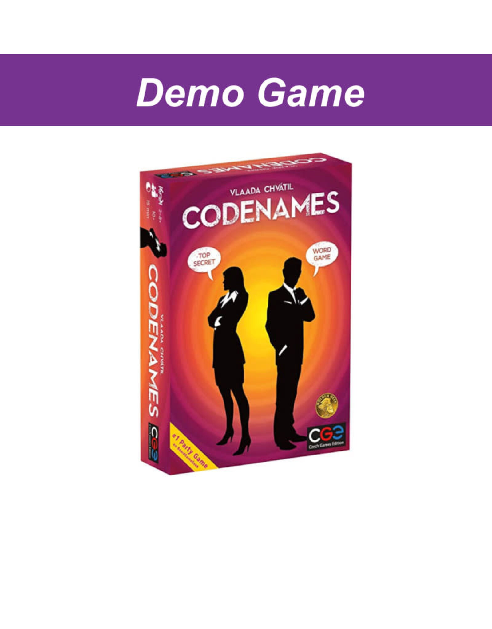 Czech Games Edition (DEMO) Codenames. Free to Play In-Store!