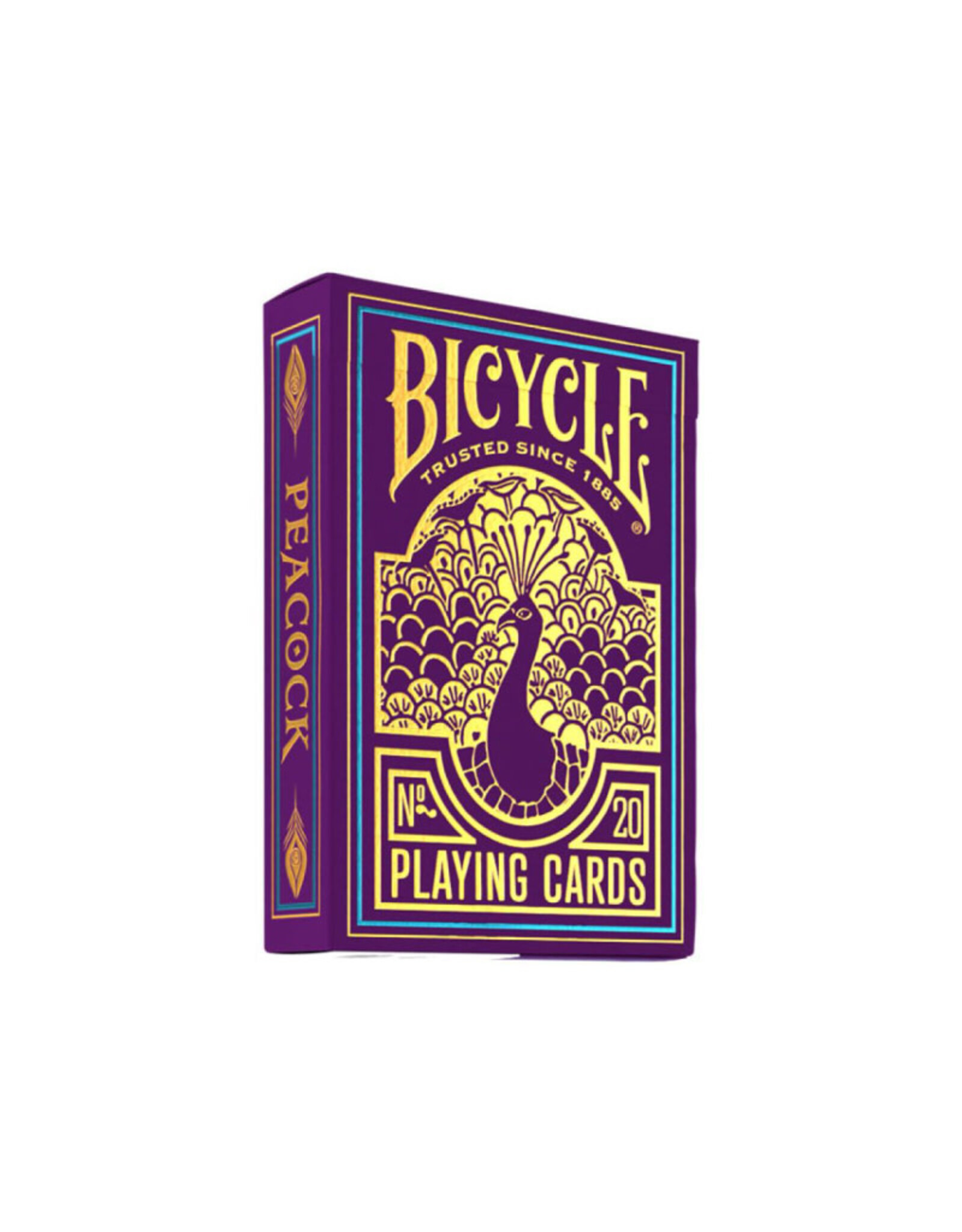 United States Playing Card Co Playing Cards: Bicycle Purple Peacock