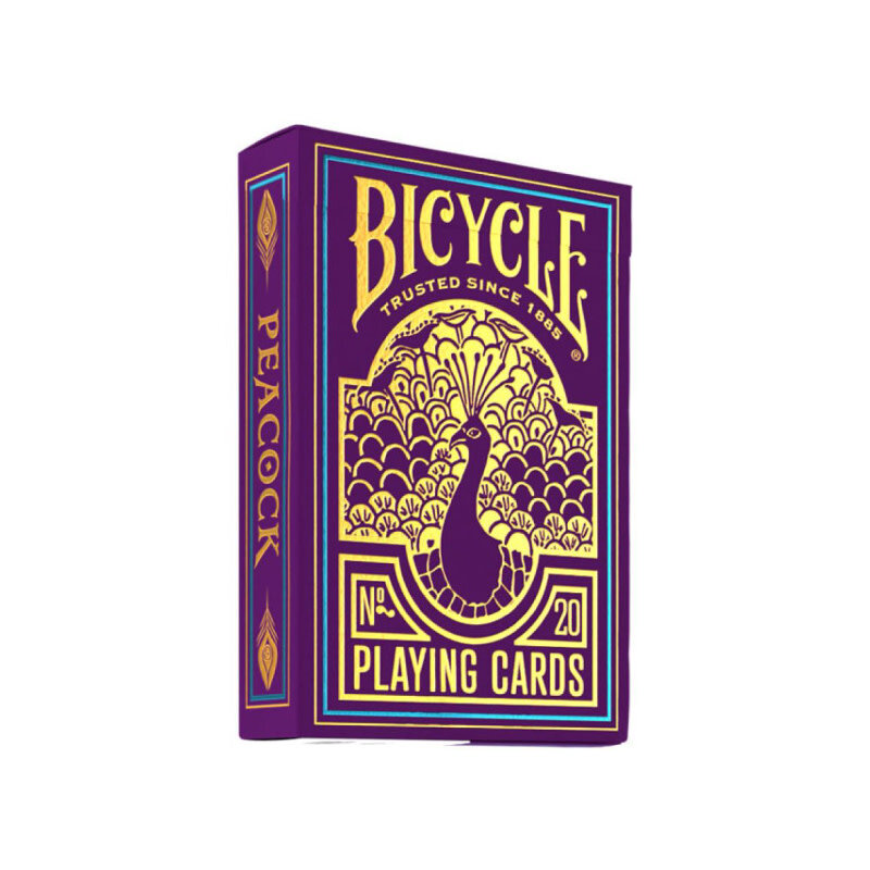 United States Playing Card Co Playing Cards: Bicycle Purple Peacock