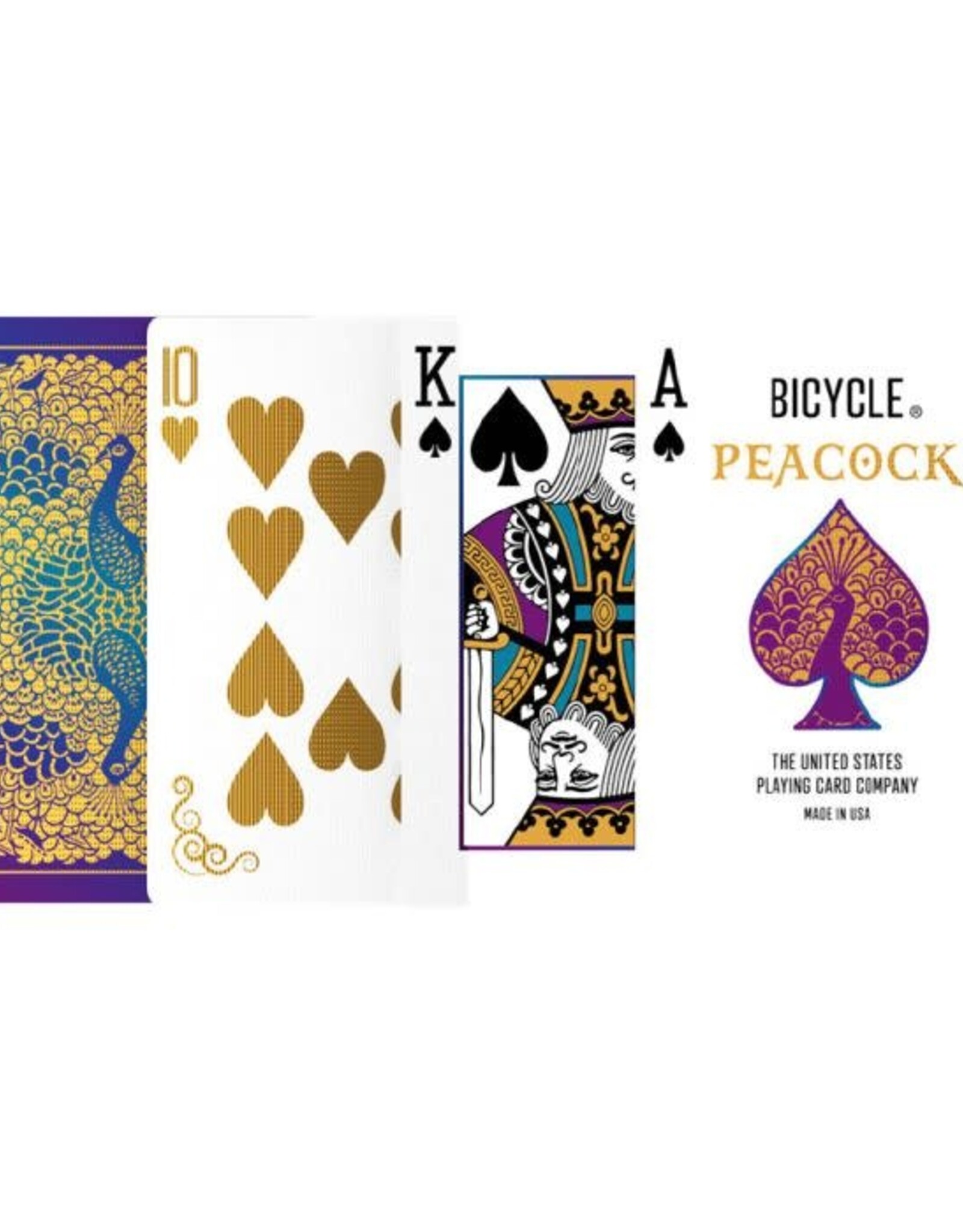 United States Playing Card Co Playing Cards: Bicycle Purple Peacock