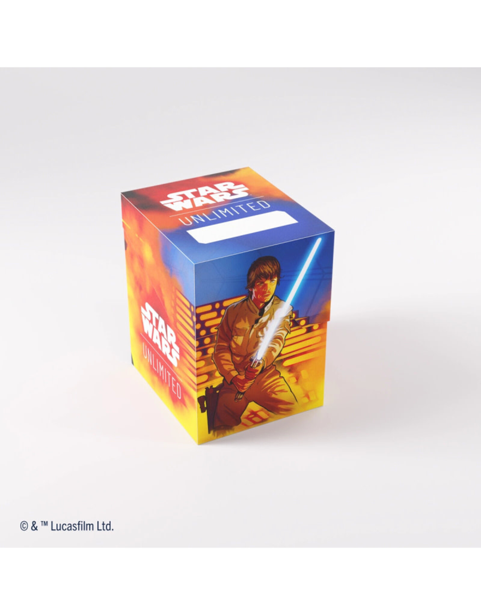 Fantasy Flight Games Deck Box Soft Crate Star Wars Unlimited Luke Skywalker