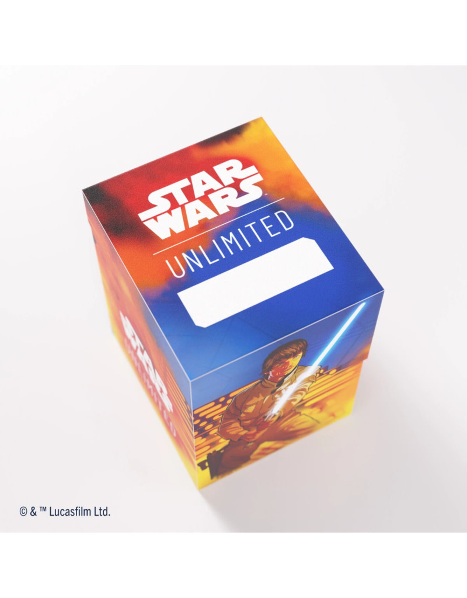 Fantasy Flight Games Deck Box Soft Crate Star Wars Unlimited Luke Skywalker