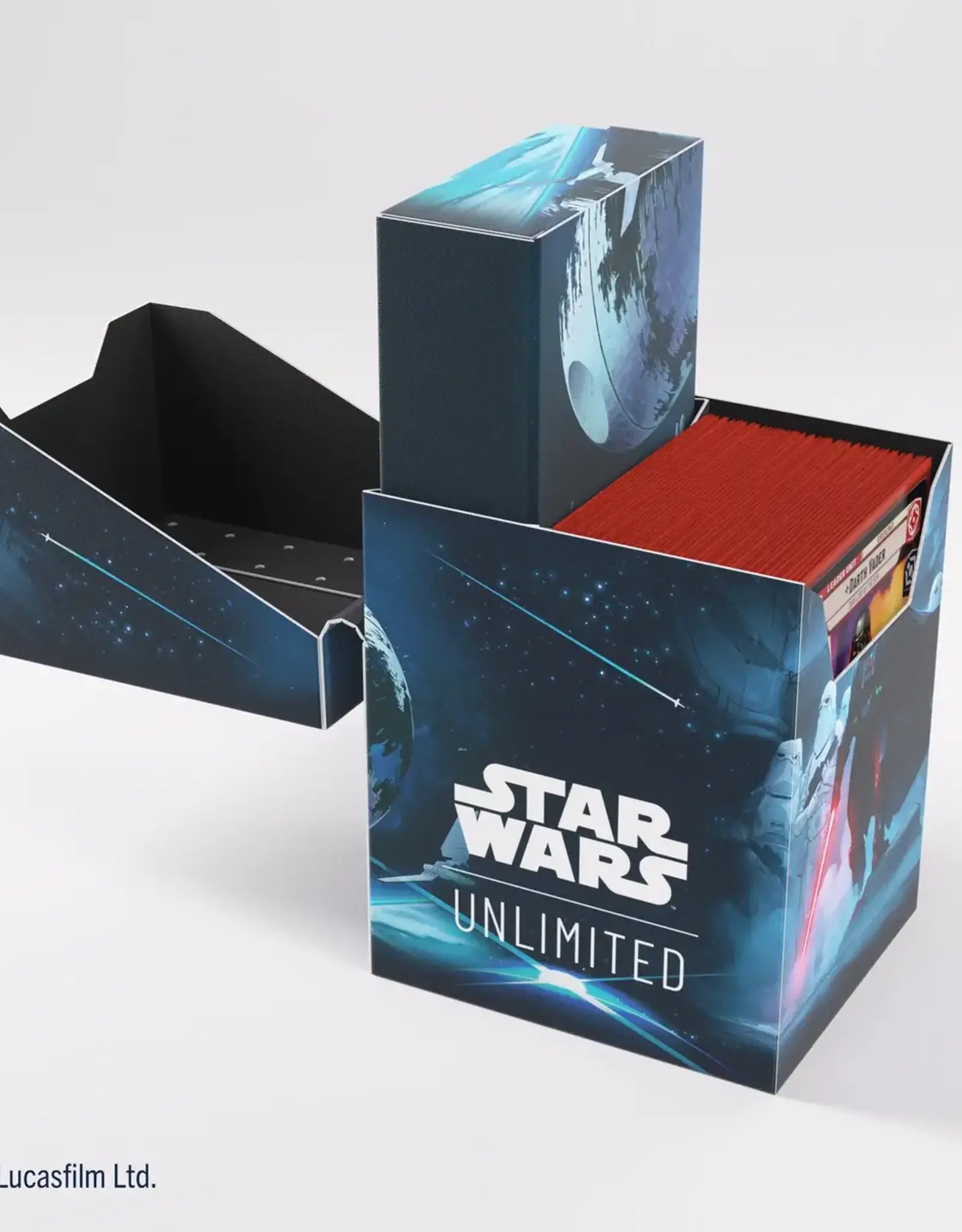 Fantasy Flight Games Deck Box: Star Wars Unlimited Darth Vader Soft Crate