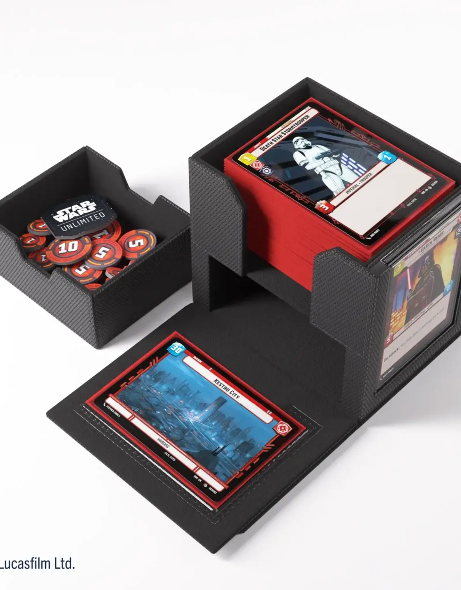Fantasy Flight Games Deck Box: Deck Pod Star Wars Unlmited Black