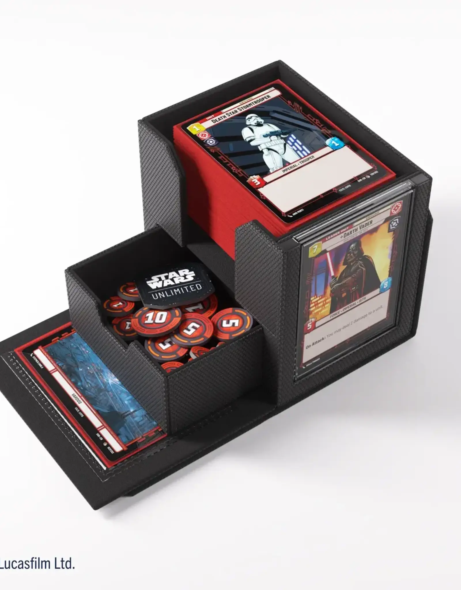 Fantasy Flight Games Deck Box: Deck Pod Star Wars Unlmited Black