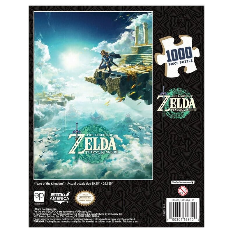 USAopoly Zelda Tears of the Kingdom Puzzle (1000 PCS)