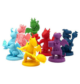 Lucky Duck Games Flamecraft Dragon Miniatures