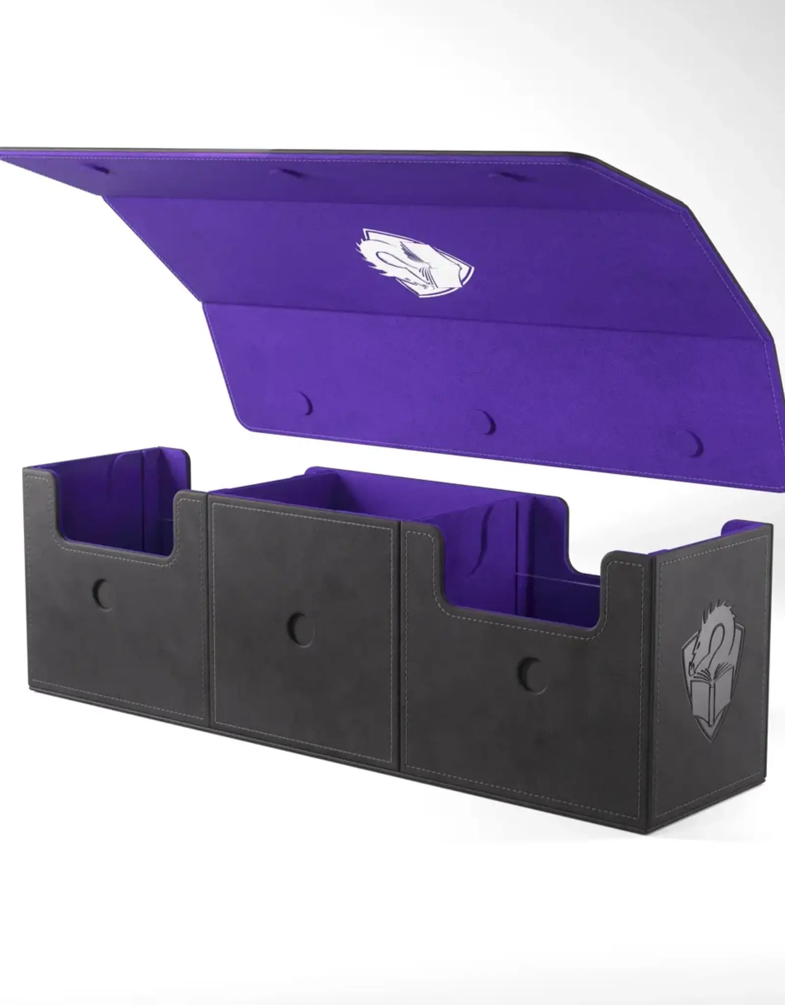 Deck Box: The Academic XL 266+ Black with Purple