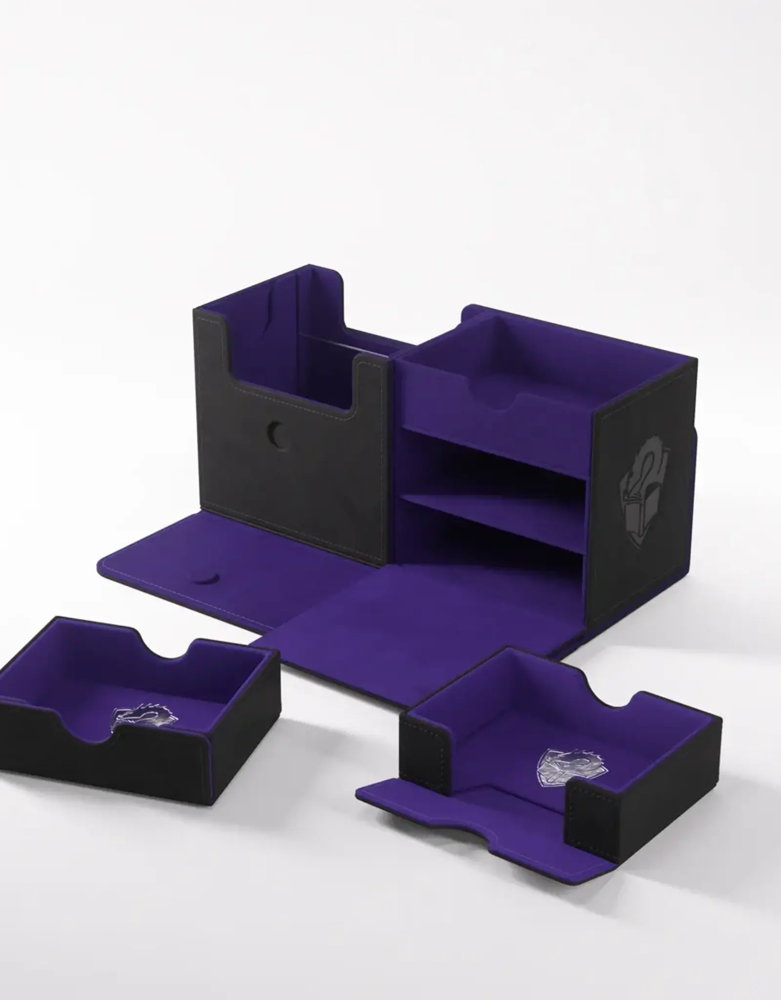 Deck Box: Academic XL 133+ Black with Purple