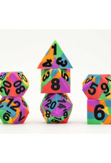 FanRoll Fanroll Polyhedral Dice (7) Pride Rainbow Flag