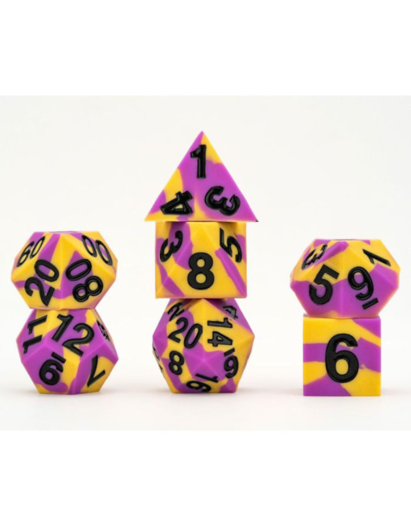 FanRoll Fanroll Polyhedral Dice (7) Pride Intersex