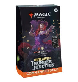 Wizards of the Coast MTG Commander Deck: Outlaws of Thunder Junction Most Wanted