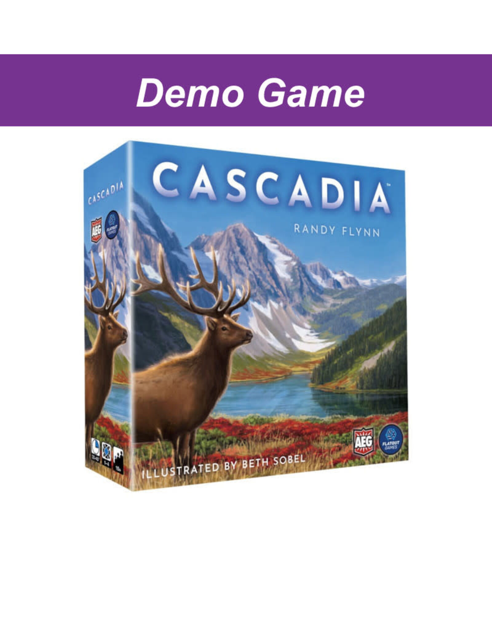 Alderac (DEMO) Cascadia. Free to Play In Store!