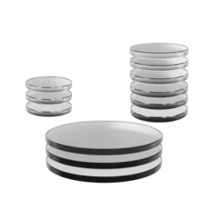 Wizkids Deep Cuts Unpainted MInis: Clear Bases