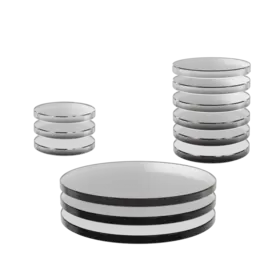 Wizkids Deep Cuts Unpainted MInis: Clear Bases
