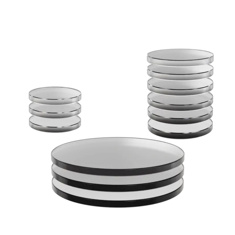 Wizkids Deep Cuts Unpainted MInis: Clear Bases