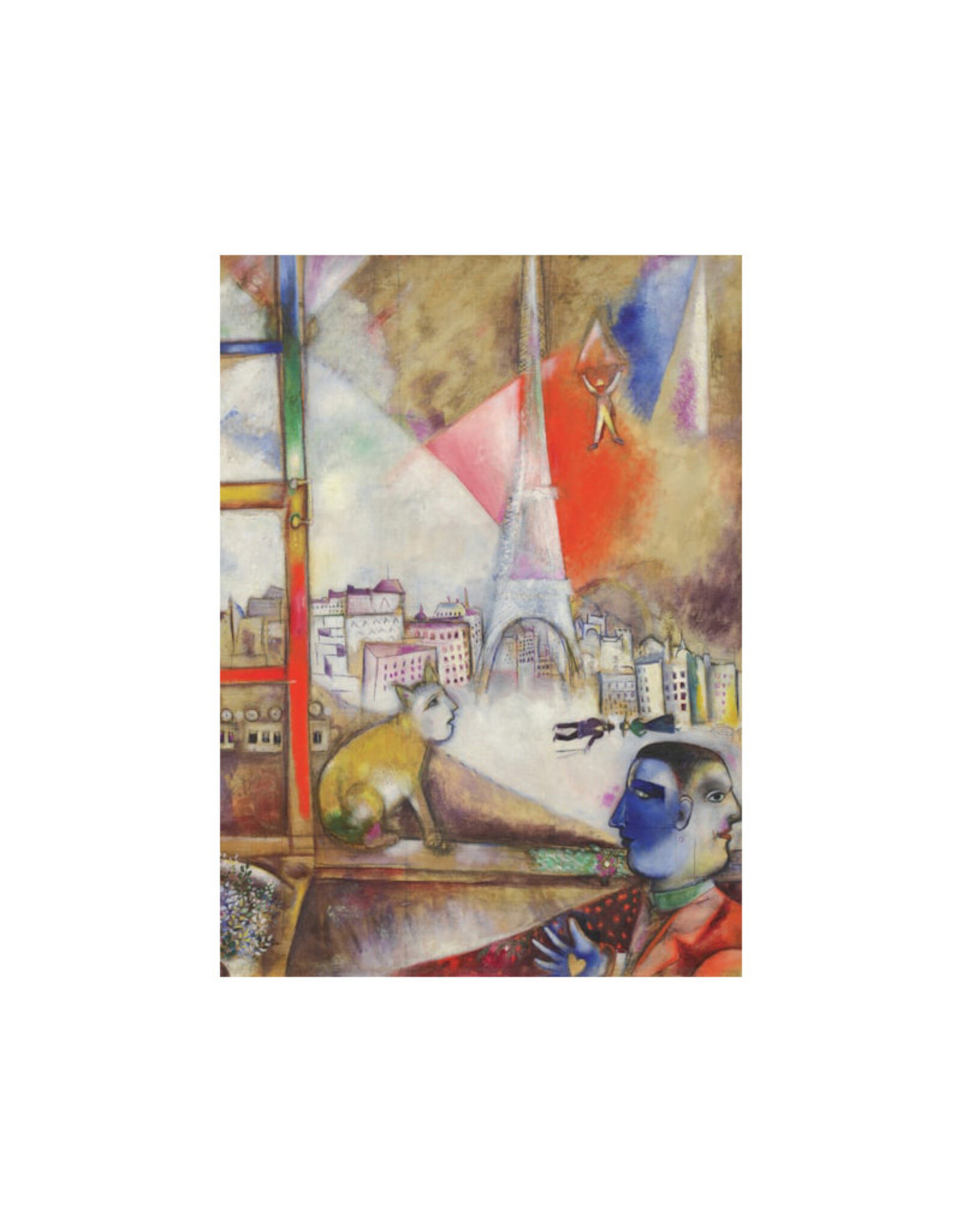 Eurographics Paris through the Window Puzzle - Chagall (1000 PCS)