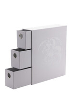 Arcane Tinmen Deck Box: Dragon Shield Fortress Card Drawers White