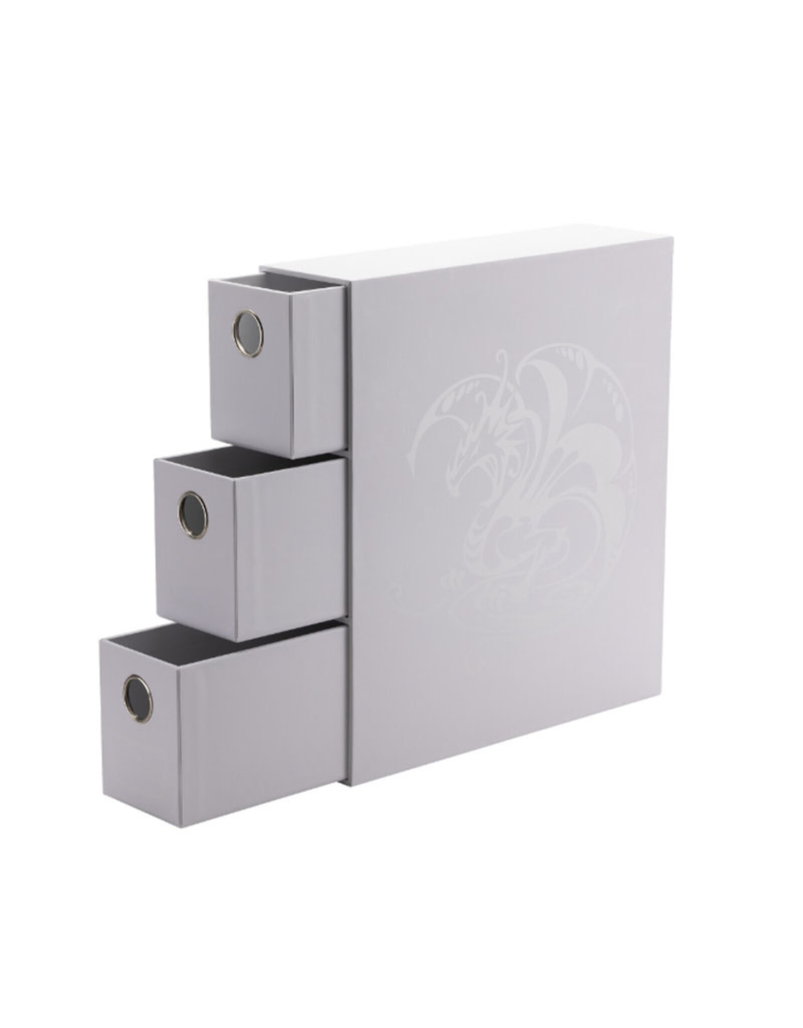 Arcane Tinmen Deck Box: Dragon Shield Fortress White