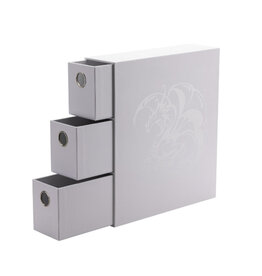 Arcane Tinmen Deck Box: Dragon Shield Fortress Card Drawers White